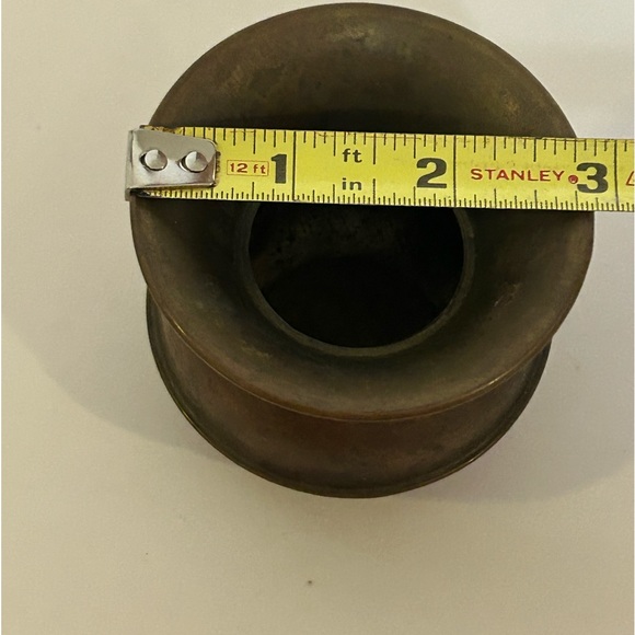 Vintage Mini Miniature Brass Spittoon Antique Collection - Picture 3 of 6